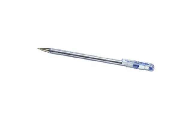 Pentel Superb Medium Blue Stick Ballpoint Pen 12 Pc S