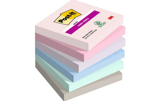 Post-it 7100259204 Note Paper Square Blue - Green