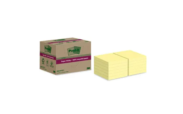 Post-it 7100284981 Note Paper Square Yellow 70 Sheets Self-adhesive
