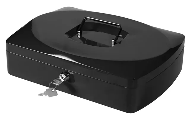 Q-connect Kf02604 Money Box Black product image