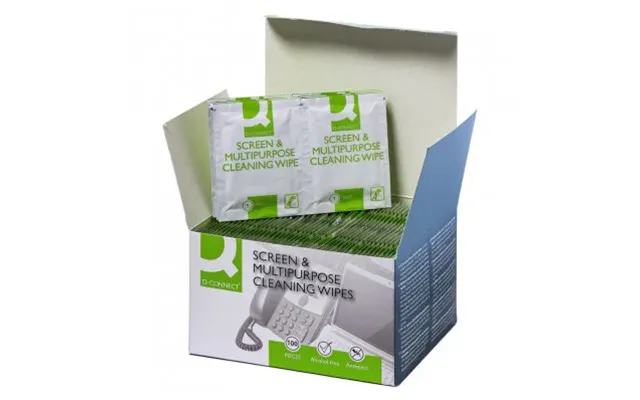 Q-connect Kf04503 Disinfecting Wipes 100 Pc S product image