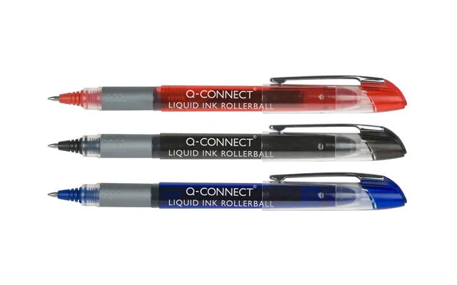 Q-connect Kf50139 Rollerball Pen 10 Pc S