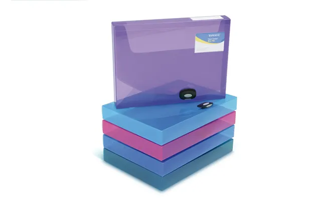 Rapesco Box File - 40mm File Storage Box Blue