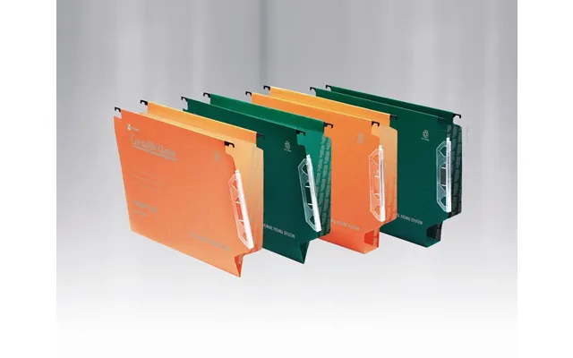 Rexel Crystalfile Classic 330’ Lateral File 15mm Green 50