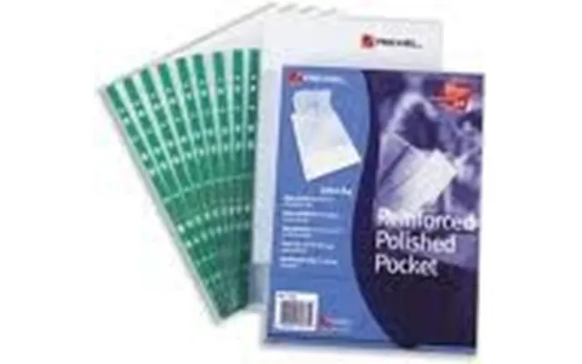 Rexel Reinforced Top Opening Pockets 100 product image