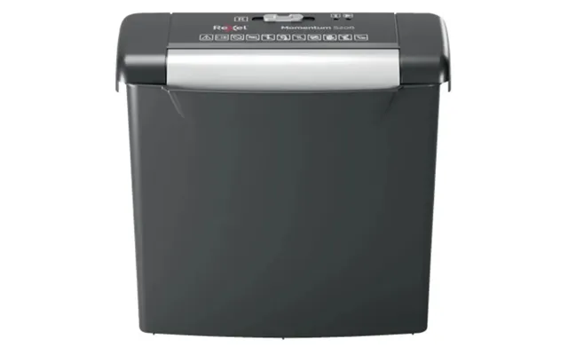 Rexel S206 Paper Shredder Strip Shredding 22 Cm Black - Silver