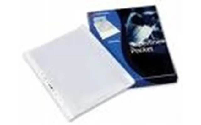 Rexel Superfine Top Opening Embossed A4 Pocket Clear 100 product image