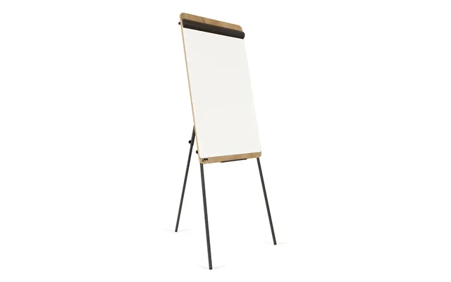 Rocada Nat0610 Flip Chart Freestanding 670 X 990 Mm Melamine - Steel Black product image