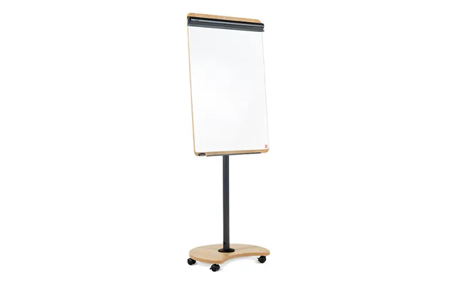Rocada Nat0618 Flip Chart Freestanding 690 X 1130 Mm Melamine - Steel Black product image