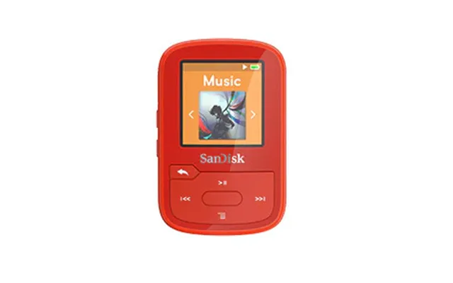Sandisk Sdmx28-016g-g46r Mp3 Mp4 Player Mp3 Player 16 Gb Red