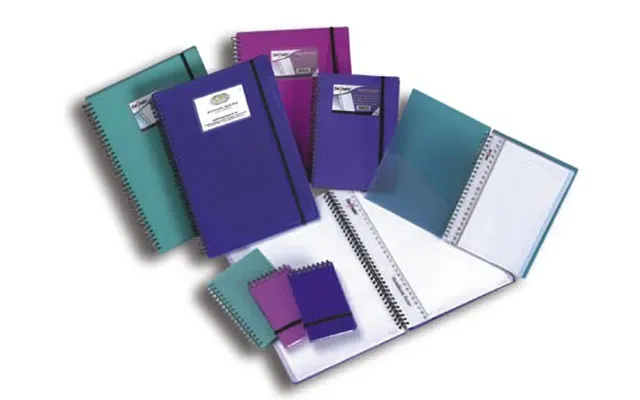 Snopake Noteguard Hardback - Electra, 3x5 60 Page Personal Organizer Polypropylene Pp