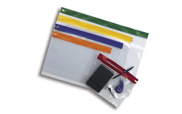 Snopake Zippa Bag A4 Blue Polypropylene Pp A4 product image