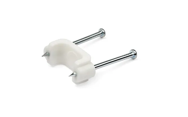 Startech.com 100 Pack Cable Clips With Nails - Two Steel Nails