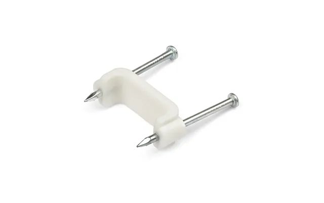 Startech.com 100 Pack Cable Clips With Nails - Two Steel Nails