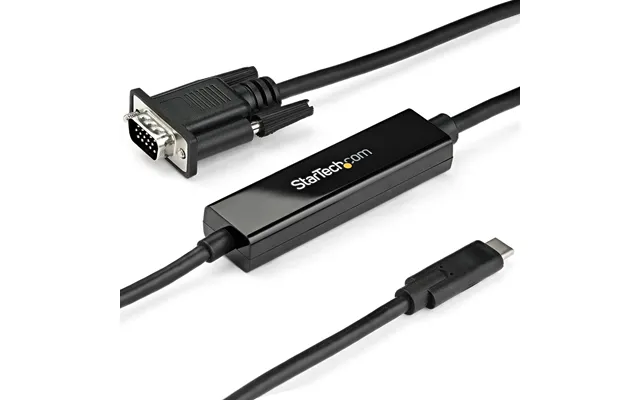Startech.com 3ft 1m Usb C To Vga Cable - 1920x1200 1080p Usb Type C To Vga Video Active Adapter Cable