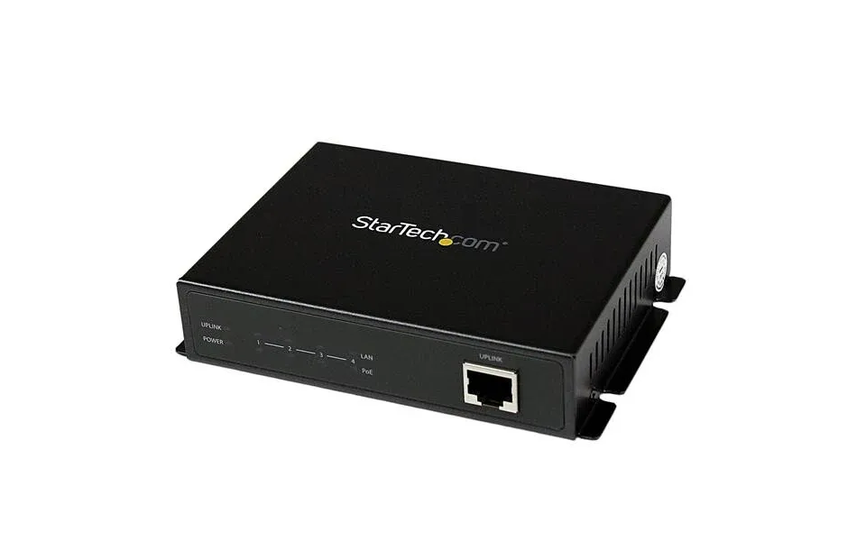 Startech.com 5 Port Unmanaged Industrial Gigabit Poe Switch With 4 Power Over Ethernet Ports