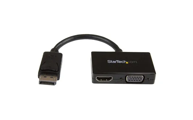 Startech.com Travel A V Adapter 2-in-1 Displayport To Hdmi Or Vga