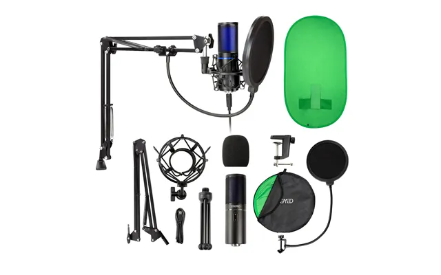 Strmd Usb Microphone Cardioid - Pop Up Green Screen
