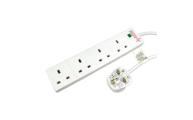 Target Rb-02m04spd Power Extension 2 M 4 Ac Outlet S Indoor White