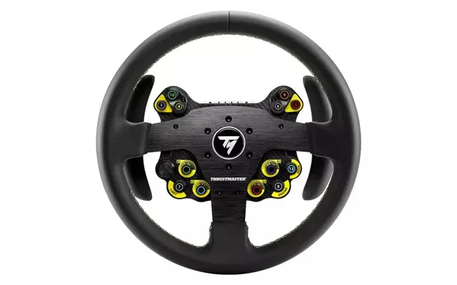 Thrustmaster Evo Racing 32r Leather Black - Yellow Steering Wheel Pc