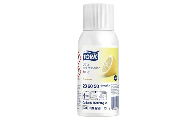 Tork 236050 Liquid Air Freshener Spray Air Freshener White Citrus 75 Ml 46 G product image