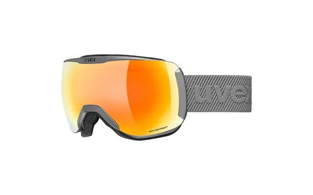 Uvex Downhill 2100 Cv Rhino Winter Sport Goggles Grey Unisex Orange Spherical Lens