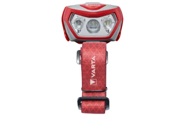 Varta Outdoor Sports H20 Pro Grey - Red Headband Flashlight Led