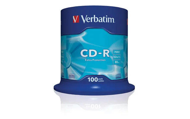 Verbatim Cd-r Extra Protection 700 Mb 52x 100 Pc S