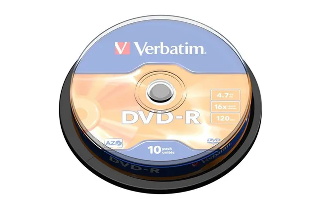 Verbatim Dvd-r Matt Silver 4.7 Gb 10 Pc S