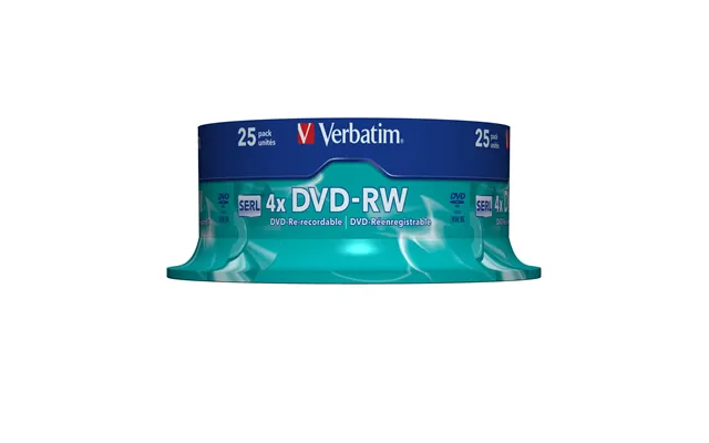 Verbatim Dvd-rw Matt Silver 4.7 Gb 25 Pc S product image