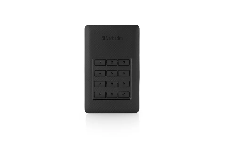 Verbatim Store 'n' Go Secure Portable Hdd With Keypad Access 2tb