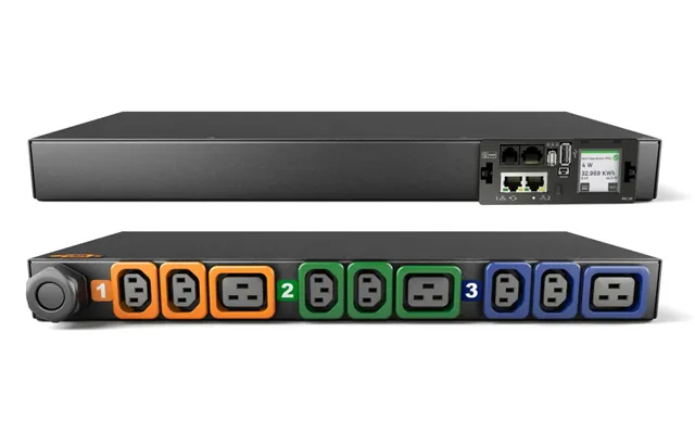 Vertiv Geist Mg05m1r0-09p633-2ps56b2h10-s Power Distribution Unit Pdu 9 Ac Outlet S 0u Black