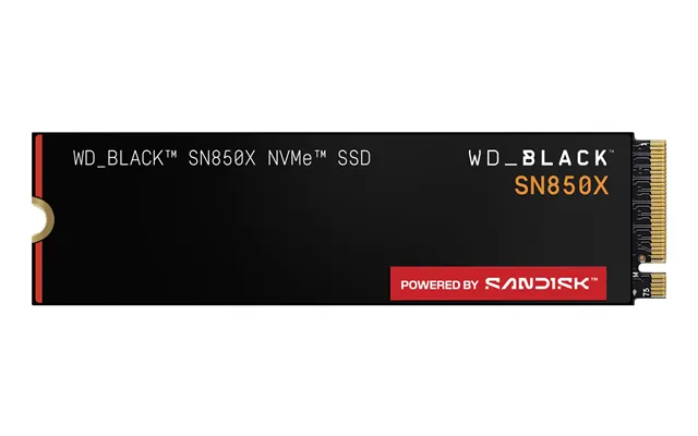 Western Digital Black Wd Black Sn850x Nvme Ssd Powered By Sandisk 4 Tb