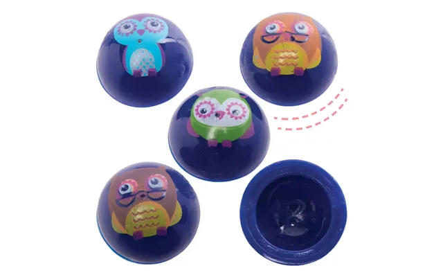 3 Little Owls Jumping Poppers Pack Of 12 Pocket Money Toys