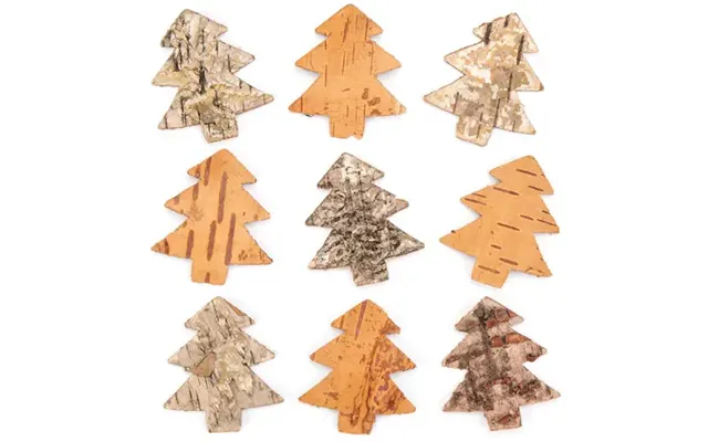 Bark Christmas Trees Pack Of 30 Christmas Crafts Natural Product So Colours May Vary