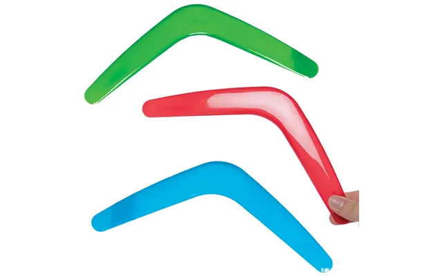 Boomerang Toys Rainbow Colours Pack Of 6 6 Assorted Colours - Red, Orange, Yellow, Blue, Green & Purple