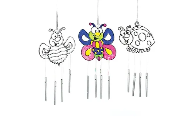 Bug Suncatcher Windchimes Pack Of 3 Nature Craft Kits product image