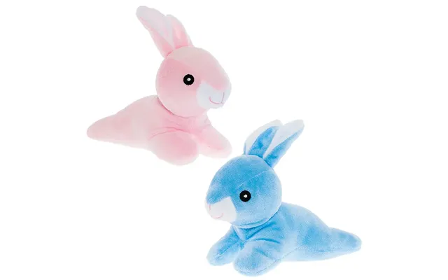 Bunny Soft Toys Pack Of 2 Easter Toys 2 Assorted Colours - Pink & Blue product image