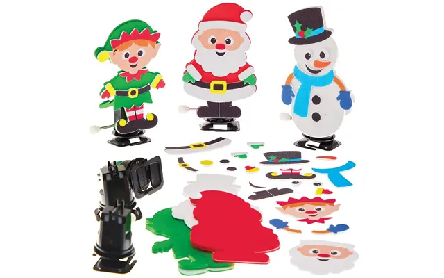 Christmas Wind-up Racer Kits Pack Of 3