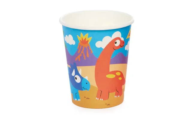 Dinosaur Party Cups Pack Of 10 Party Tableware