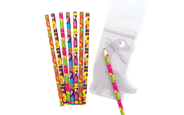 Dinosaur Pencils Pack Of 12 Drawing