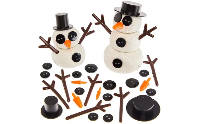 Diy Snowman Accessory Kit Pack Of 120 Christmas Crafts - Hats product image