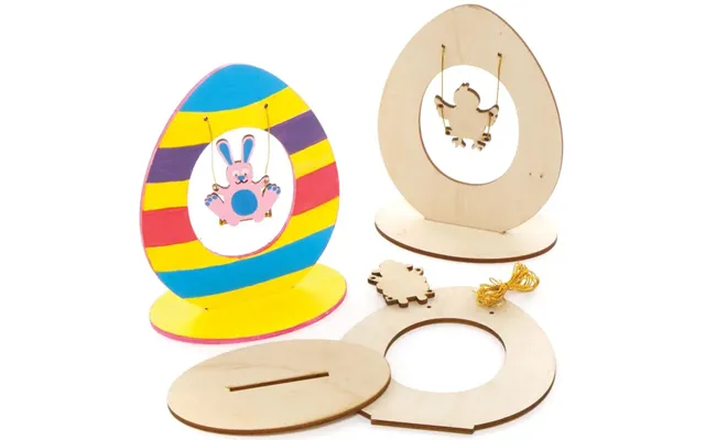 Easter Egg Wooden Swing Kits Pack Of 3 Easter Toys