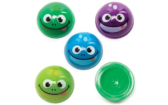 Frog Jumping Poppers Pack Of 12 Pocket Money Toys 4 Assorted Colours - Green, Dark Green, Blue & Purple