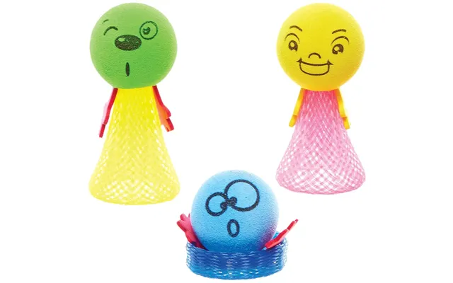 Funky Faces Jumping Pop Ups Pack Of 6 Pocket Money Toys