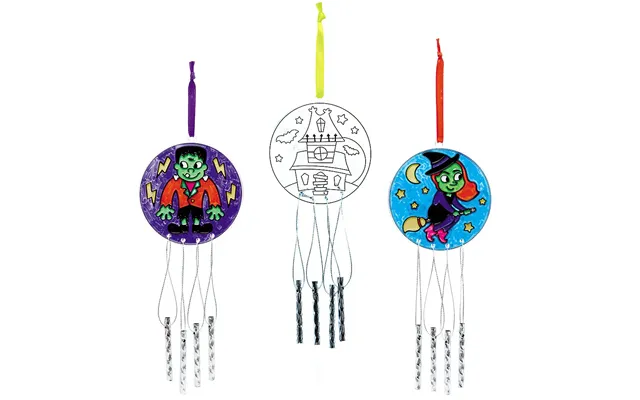 Halloween Suncatcher Windchimes Pack Of 3 Halloween Crafts product image