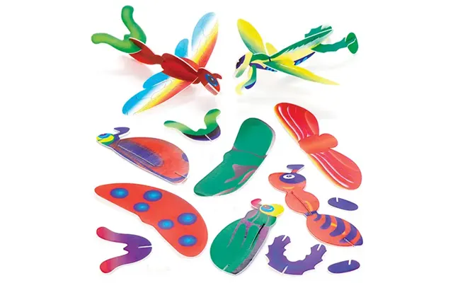 Insect Gliders Pack Of 12 Pocket Money Toys