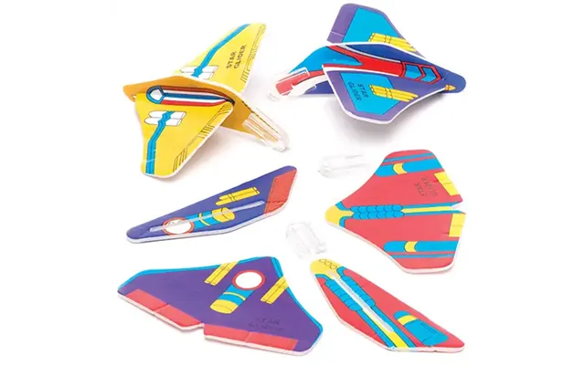 Mini Space Gliders Pack Of 12 Pocket Money Toys
