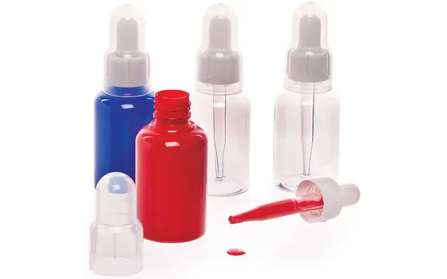Paint & Ink Dropper Bottles Pack Of 4 Art Supplies - Art Materials