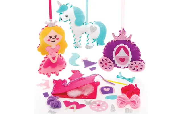 Princess Sewing Kits Pack Of 4 All-in-one Crafts - 4 Assorted Designs product image